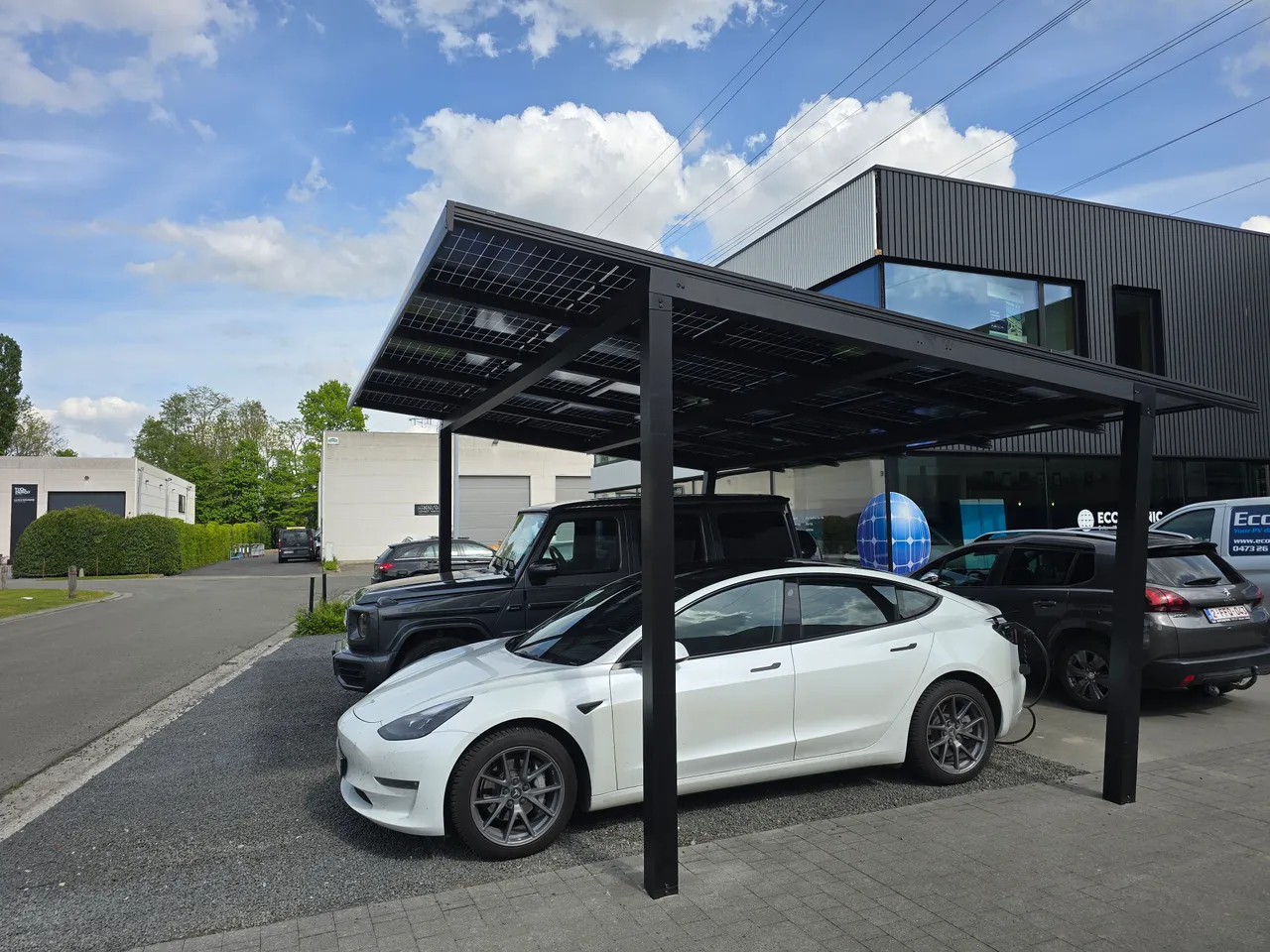 Carport met zonnepanelen: de complete gids voor 2026 Solar carport met zonnepanelen