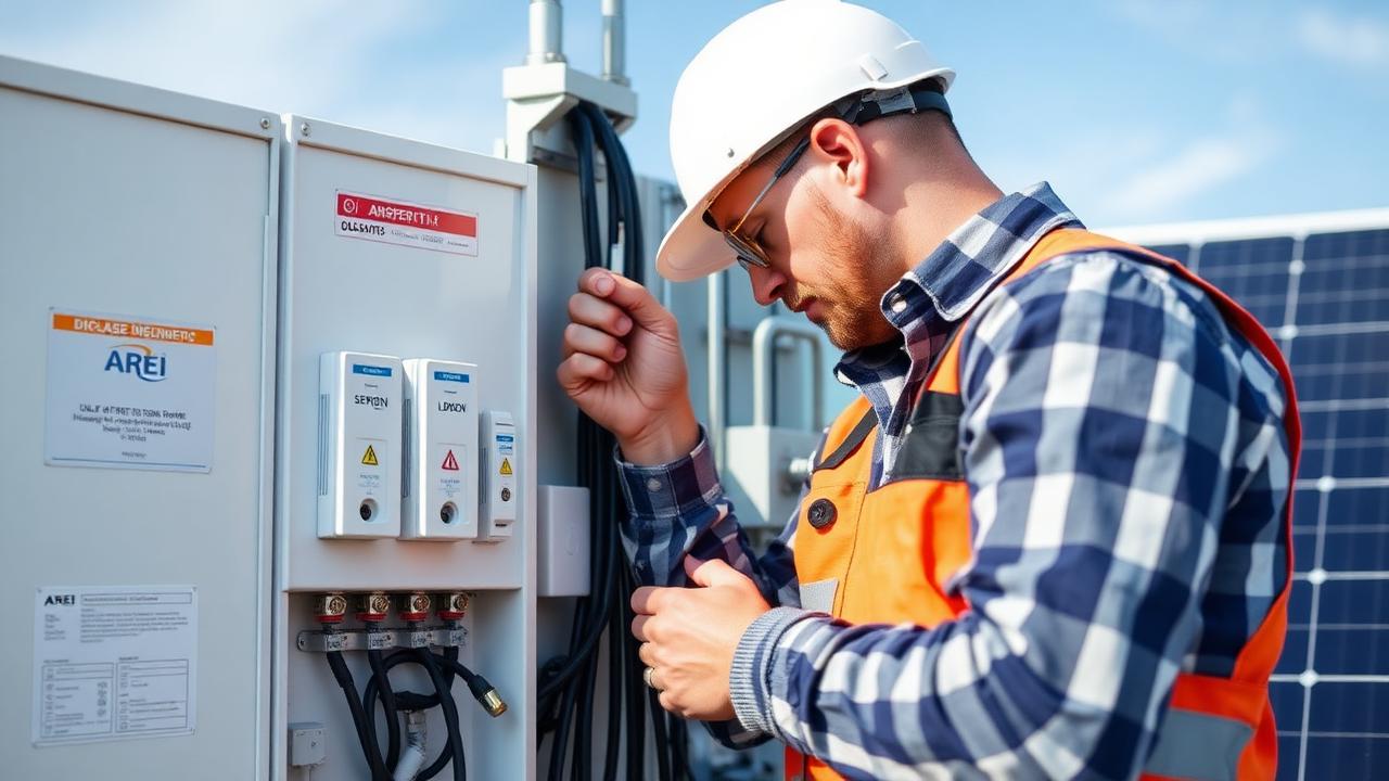 AREI-keuring voor zonnepanelen: wat controleert de keurder precies? AREI-keuring zonnepanelen Vlaanderen