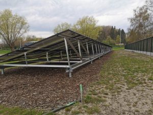 Grondinstallatie zonnepanelen in Torhout